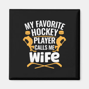 Mein Lieblings-Eishockeyspieler nennt mich Frau Magnet