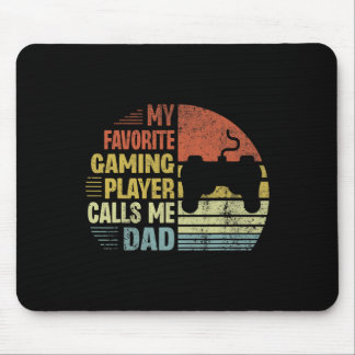 Mein Lieblings-Gaming-Spieler ruft mich Vater Dadd Mousepad