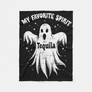 Mein Lieblings-Geist Tequila Drinking Ghost Hallow Fleecedecke