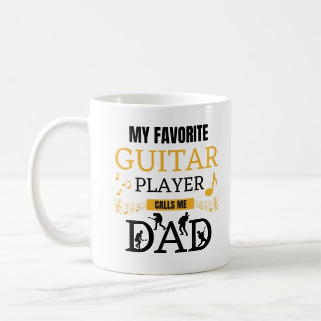 Mein Lieblings-Gitarrist nennt mich Vater Musiker Kaffeetasse (Links)
