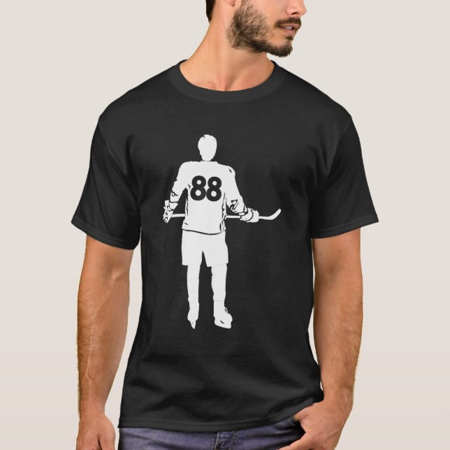 Mein Lieblings-Hockey-Spieler Nummer 88 Hockey-Fan T-Shirt (Vorderseite)
