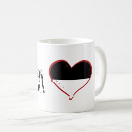 Mein Lieblings Kanton Freiburg Kaffeetasse