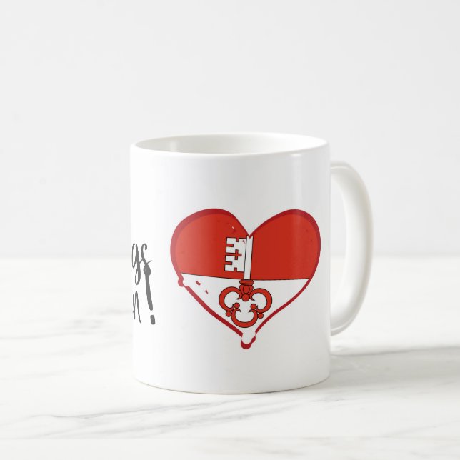 Mein Lieblings Kanton Obwalden Kaffeetasse (VorderseiteRechts)