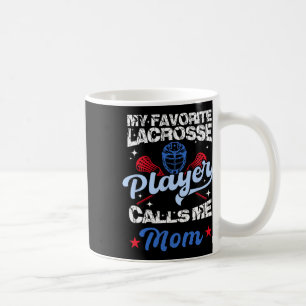 Mein Lieblings-Lacrosse-Player nennt mich Mama Fun Kaffeetasse