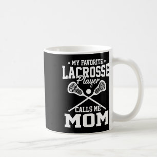 Mein Lieblings-Lacrosse-Spieler nennt mich Mom Vin Kaffeetasse
