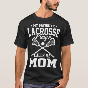 Mein Lieblings-Lacrosse-Spieler nennt mich Mom Vin T-Shirt