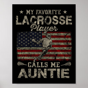 Mein Lieblings-Lacrosse-Spieler ruft mich Tantentr Poster