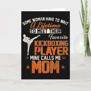Mein Lieblings-MMA-Kickboxer-Spieler ruft mich an Karte