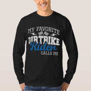 Mein Lieblings-Motorradfahrer nennt mich Mama - MX T-Shirt