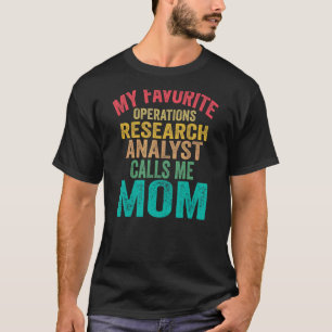 Mein Lieblings-Operationsforschungsanalytiker nenn T-Shirt