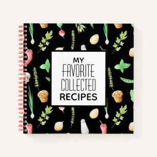 Mein Lieblings-Rezept-Journal Notizbuch