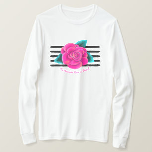 Mein Lieblings-Rose-T - Shirt