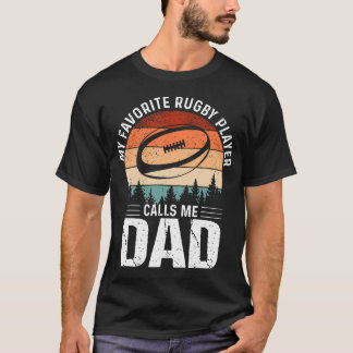 Mein Lieblings-Rugby-Spieler nennt mich Dad Rugby T-Shirt