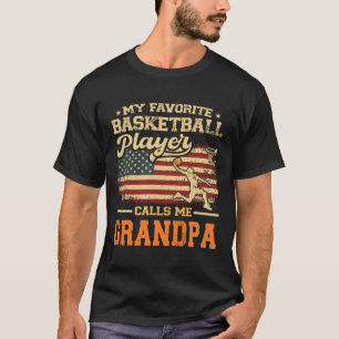 Mein Lieblings-Skate-Spieler nennt mich Opa US-Fla T-Shirt