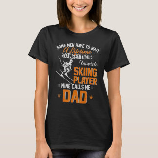 Mein Lieblings-Skilehrer ruft mich Vater für Vater T-Shirt