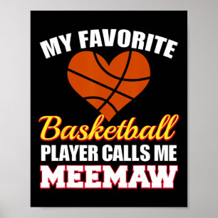 Mein Lieblings-Skletll-Spieler nennt mich Meemaw F Poster