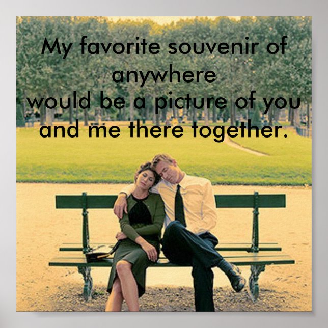 Mein Lieblings-Souvenir Poster (Vorne)