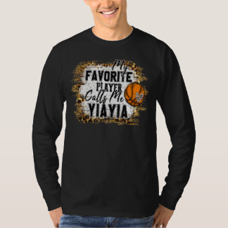 Mein Lieblings-Spieler nennt mich Yiayia Basketbal T-Shirt
