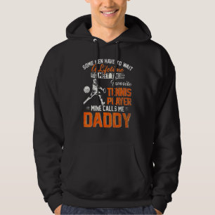 Mein Lieblings-Tennisspieler nennt mich Daddy Cric Hoodie