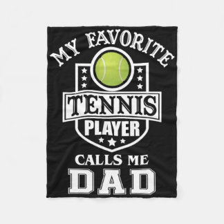 Mein Lieblings-Tennisspieler nennt mich Vater Matc Fleecedecke