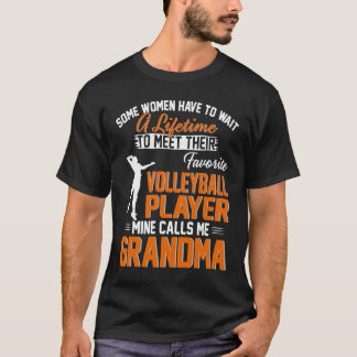 Mein Lieblings-Volleyball-Spieler nennt mich Oma F T-Shirt