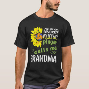 Mein Lieblings-Volleyball-Spieler nennt mich Oma S T-Shirt