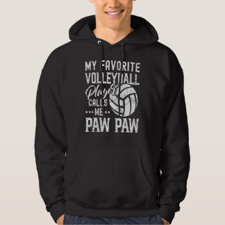 Mein Lieblings-Volleyball-Spieler nennt mich Paw P Hoodie