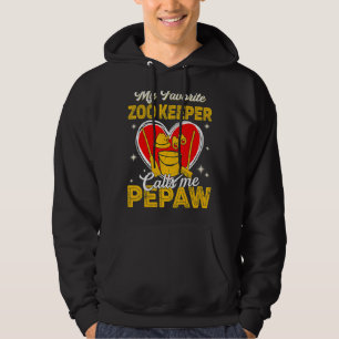 Mein Lieblings-Zoobewahrer nennt mich Pepaw-Vatert Hoodie