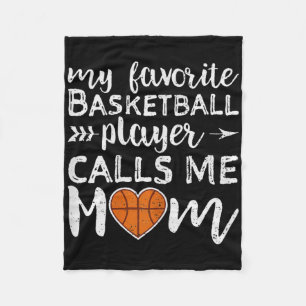 Mein Lieblingsbasketballspieler nennt mich Mom Vin Fleecedecke