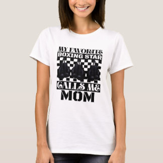 mein Lieblingsboxstar nennt mich Mom T-Shirt