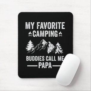 Mein Lieblingscampen - Kumpel nennen mich Papa Mousepad