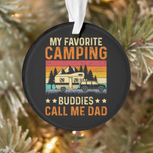 Mein Lieblingscampen - Kumpel nennen mich Papa Ornament
