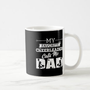 Mein Lieblingscheerleader nennt mich Dad - Cheer D Kaffeetasse