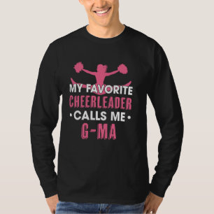 Mein Lieblingscheerleader nennt mich G Ma Cheerlea T-Shirt