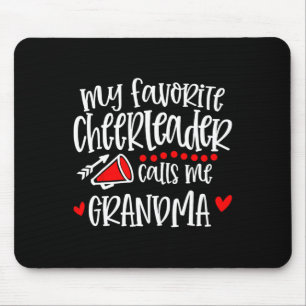 Mein Lieblingscheerleader nennt mich Oma Funny Che Mousepad
