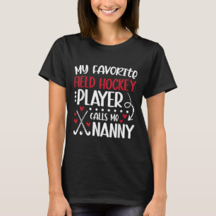Mein Lieblingsfeldhockeyspieler Kindermädchen Feld T-Shirt