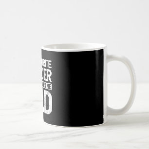 Mein Lieblingsfußballspieler nennt mich am Vaterta Kaffeetasse
