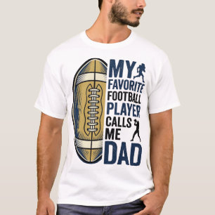 Mein Lieblingsfußballspieler nennt mich Dad Shirt 