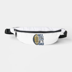 Mein Lieblingsfußballspieler nennt mich Dad Shirt Bauchtasche