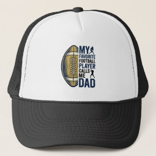 Mein Lieblingsfußballspieler nennt mich Dad Shirt  Truckerkappe