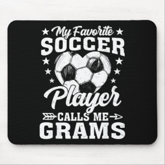 Mein Lieblingsfußballspieler nennt mich Grams _1 Mousepad