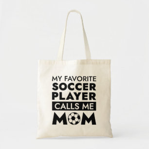 Mein Lieblingsfußballspieler nennt mich Mama Tragetasche