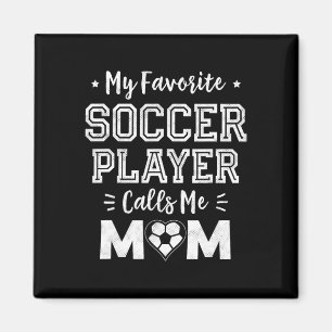 Mein Lieblingsfußballspieler nennt mich Mom Cute S Magnet