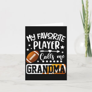 Mein Lieblingsfußballspieler nennt mich Oma Karte