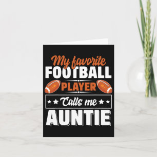 Mein Lieblingsfußballspieler nennt mich Tantenträg Karte