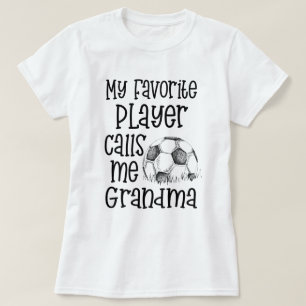 Mein Lieblingsfußballspieler ruft mich T-Shirt