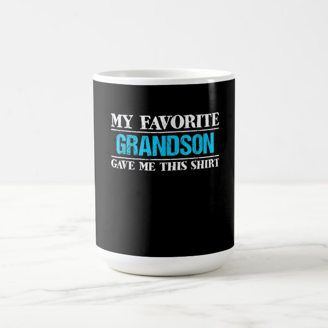 Mein Lieblingsgrandson gab mir diese Familienoberh Kaffeetasse (Mittel)