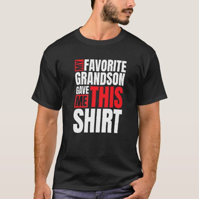 Mein Lieblingsgrandson gab mir dieses Oma T-Shirt (Vorderseite)