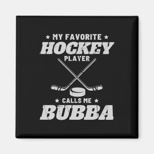 Mein Lieblingshockey nennt mich Bub-Familie Lustig Magnet