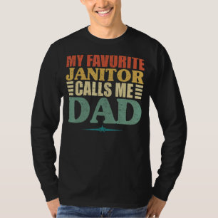 Mein LieblingsJanitor nennt mich Vater Vatertag T-Shirt